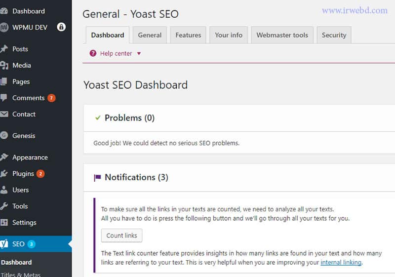 نحوه تنظیم افزونه Yoast SEO